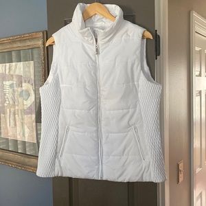 Liz Claiborne White PufferVest